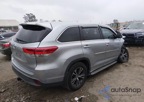 2017 Toyota Highlander Le Plus from USA, damaged, VIN 5TDZZRFH6HS215938